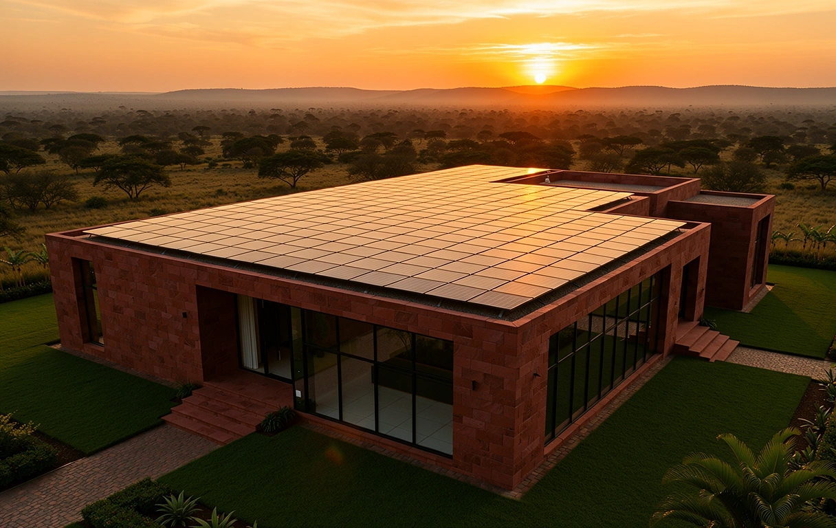Carte des projets solaires au Cameroun