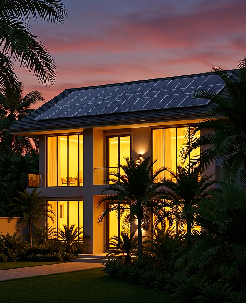 Architecture solaire intelligente au Cameroun