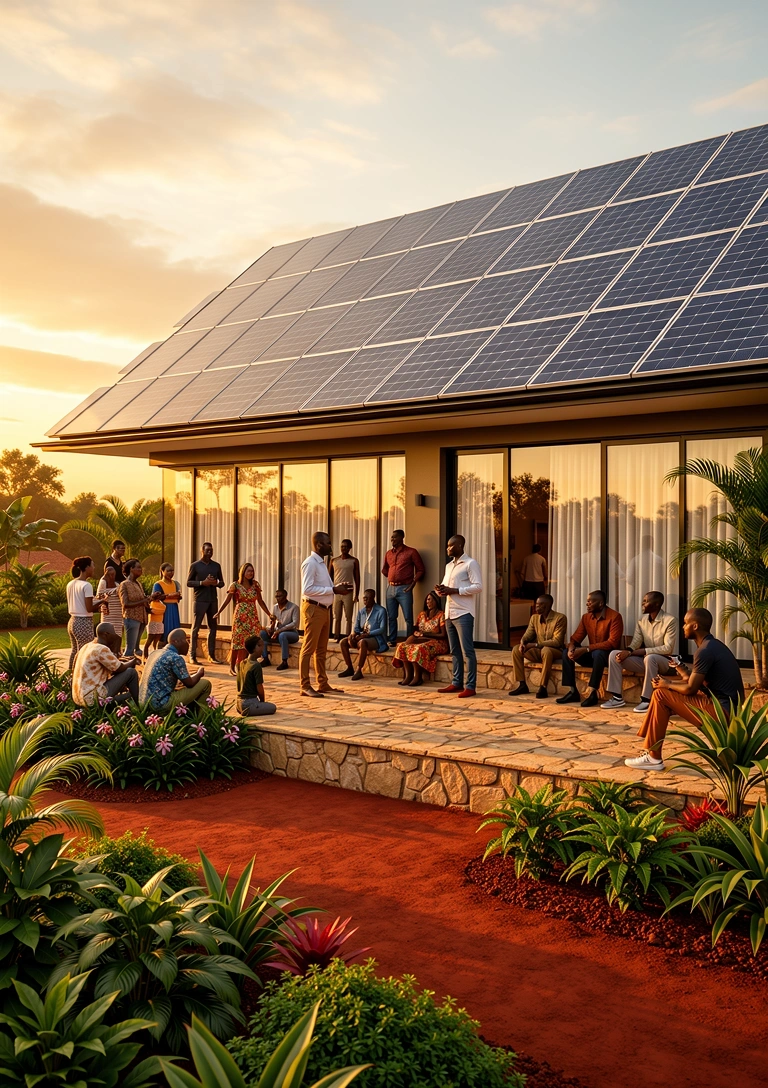 Architecture solaire Learnnovative au Cameroun