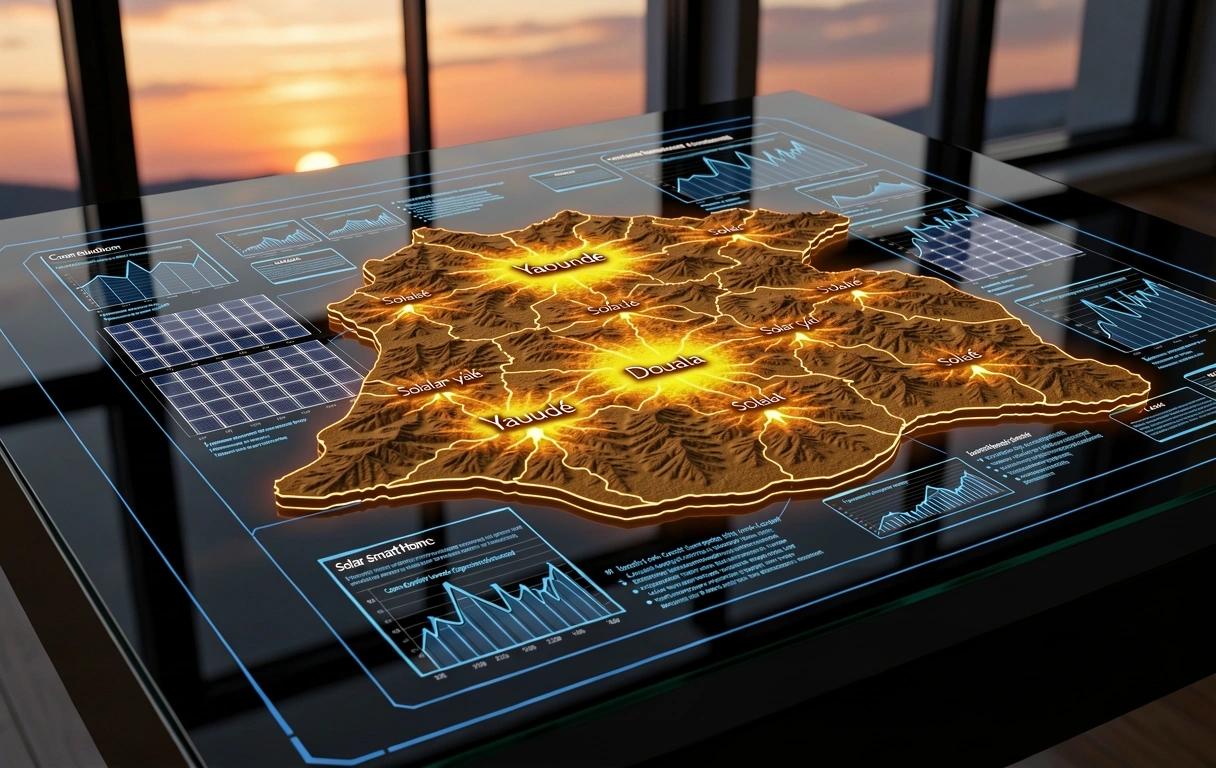 Cartographie Solaire Cameroun